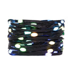 DC5V Addressable WS2812B LED String Transport Green Black Wire WS2812 3PIN Wire RGB Strip Christmas Lights Waterproof Decor