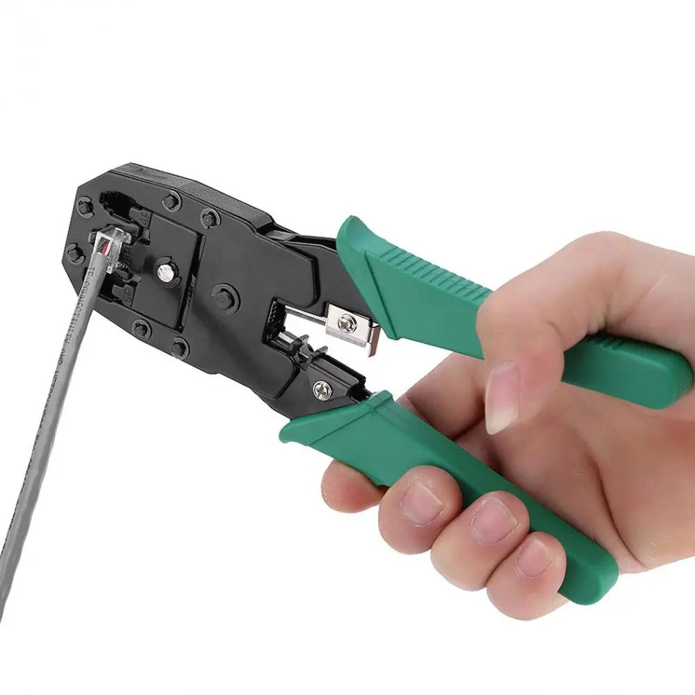 RJ45 Crimper RJ11 RJ45 Crimping Tool Ethernet Network LAN Cable Crimper Cutter Stripper Plier for 6P 8P RJ11 RJ12 RJ45