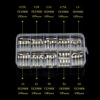 100pcs 5x20mm Fast Quick Blow Glass Tube Fuse Assortment Kit 0.25A 0.3A 0.5A 0.75A 1A 2A 3A 4A 5A 6A 8A 10 15 20A Glass Fuses