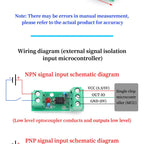1/5/10PCS 1Channel Way Optocoupler Isolation Module PC817 3V-5V 12V 24V Photoelectric Isolator Rail Holder PLC Drive Motor Board