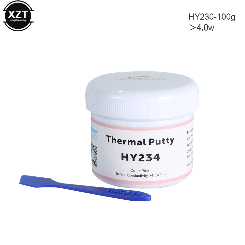 1PCS HY883 HY234 10g/20g Silicone Thermal Paste Heat Transfer Grease Heat Sink CPU GPU Chipset Notebook Computer Cooling Syringe
