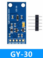 GY - 30 / GY - 302 BH1750 BH1750FVI Light Intensity Illumination Module: 3V - 5V Compatibility for Arduino Projects