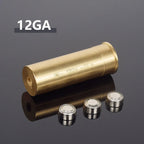12GA 20GA .308 .223 5.45x39 7.62x39 9x19mm.338 Gauge Red Laser Bore Sighter Training Bullet Boresighter CAL Cartridge Caliber