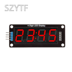 TM1637 0.56 Inch 4-Digit 6-Bit 7-Segment Digital Tube Clock Module With Double Dots For Arduino