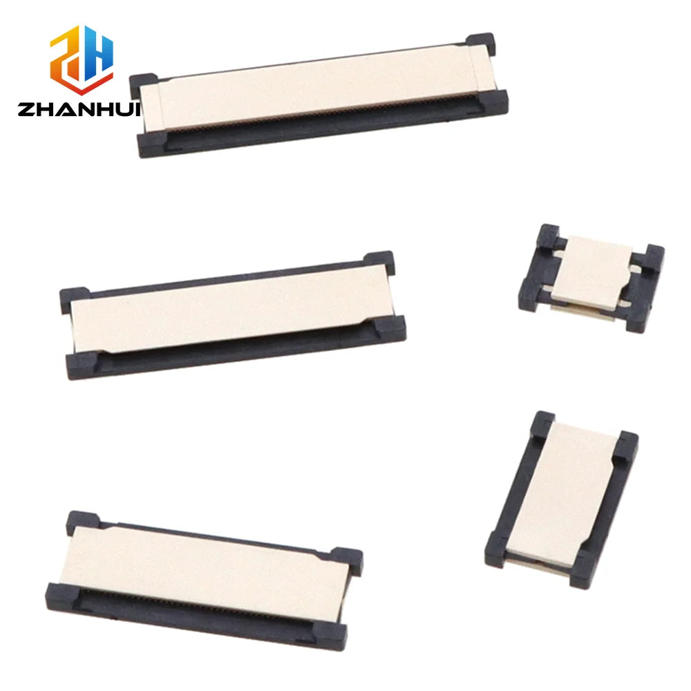 2/5/10PCS 0.5mm Pitch FPC FFC Extension Board 6P/20P/24P/30P/40P/50P/60P Flexible Flat Cable Connector for PCB Wiring