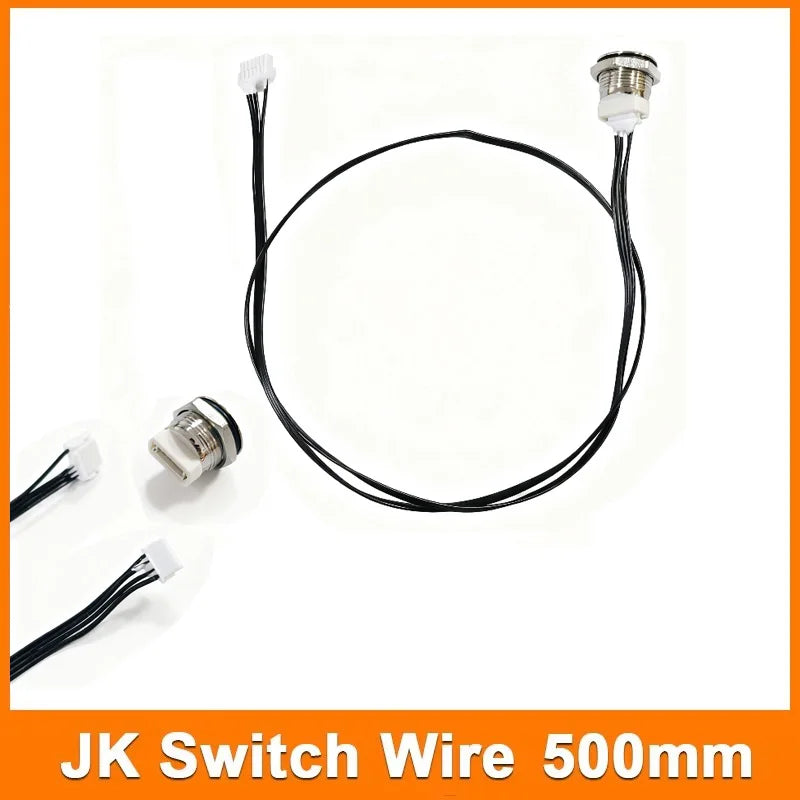 JIKONG BMS Accessories 4.3inch Big Screen Dispaly USB Convertor for RS485/CAN/UART 50cm Switch Wire for JIKONG RS485 Module