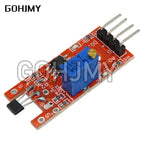 10pcs 4pin KY-024 Linear Magnetic Hall Switches Speed Counting Sensor Module
