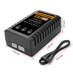 HTRC B3 2S-3S Lipo Battery Charger 110-220V AC LED 20W B3 Compact Charger Balance RC Charger