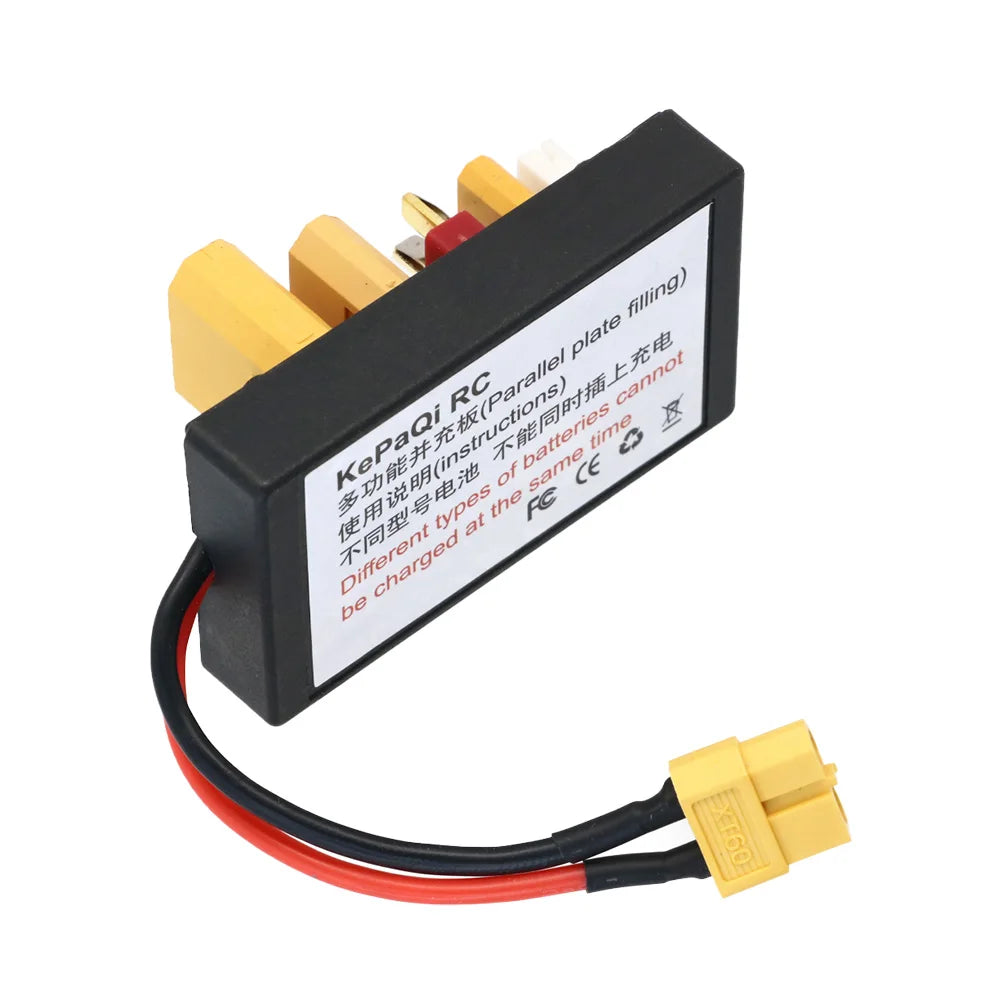 XT30 XT60 XT90 JST T Plug 2-6S Parallel Charging Board Lipo Battery Charger Connector for Imax B6 B6AC ISDT Q6 Lite Charger