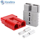 1/2/4PCS 50A Battery Power Connector Kit Quick Plug 600V Car Forklift Battery Charging Electrical Cable Wire Terminal Connectors