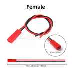 10 Pairs Male Female Connector JST Plug Copper Wire Cable 2 Pin For RC BEC Battery Adapter Helicopter DIY FPV Drone Quadcopter