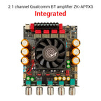 ZK-APTX3 Bt Amplifier Board 2.1 Channel 300W+300W+600W Amplifier Chip Tpa3255 Subwoofer Theater Audio Stereo Equalizer Amp