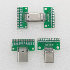 USB 3.1 Type-C Connector Male Female Type C Test PCB Board Universal Board with USB3.1 Port Test Board Socket
