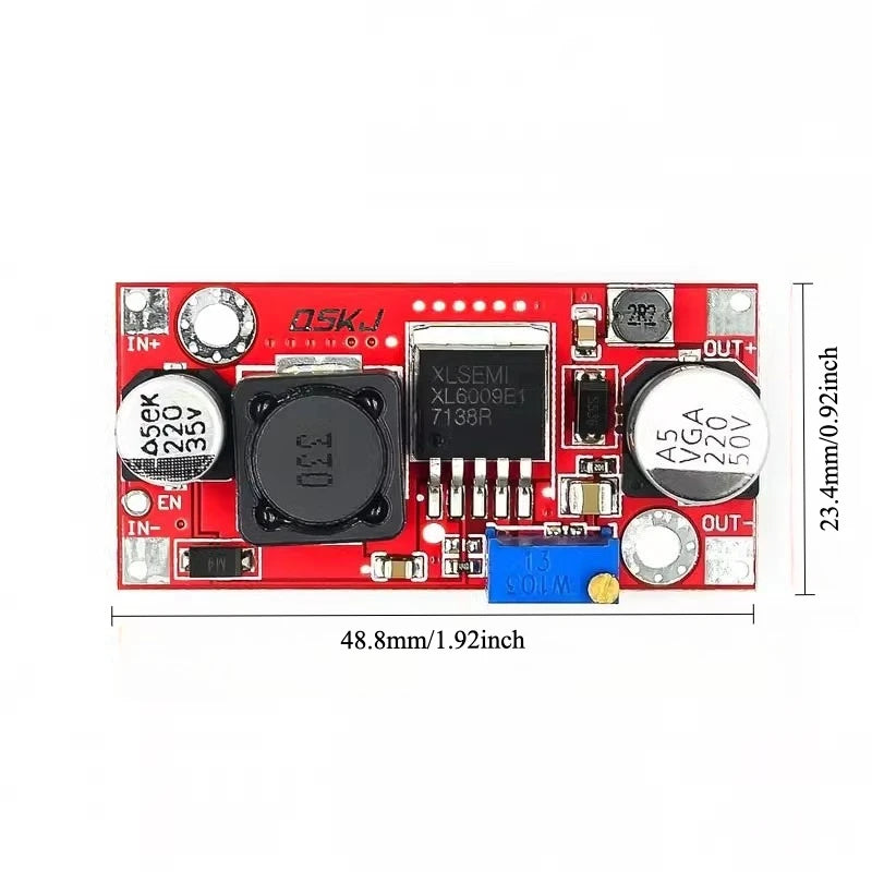3pcs XL6009 DC DC Adjustable Boost Converter High Performance Low Ripple with Enable Pin Better Than LM2577