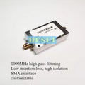 1000MHz 1GHz RF high-pass filter HPF Module frequency selection microwave filter module can be customized