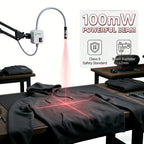 DTF Laser Locator Infrared Ray Positioner Magnetic Heat Press Sublimation Positioning Device Flexible Metal Hose 100MW