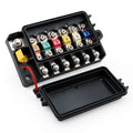 Blue Sea ATO ATC Automotive Blade Fuse Box Boat Marine 1 in 6 Out Auto Blade Fuse Box