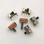 20Pcs SPDT 1P2T Slide Switch Mini Toggle Switch 2 Position 3 Pin On-Off DIP for DIY Power Electronic Projects PCB DC 50V 0.5A