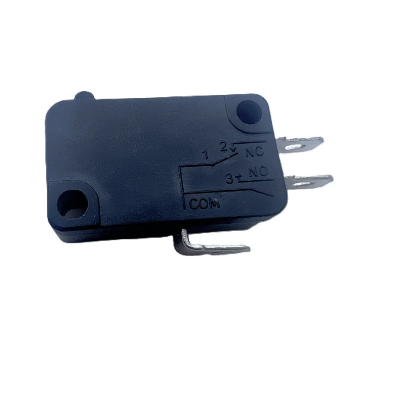 6Pcs KW7‑0 Micro Switch 2pin/3pin Momentary Limit Switch,16A 250VAC or 125VAC, T125 Heat Resistance, for Microwave Oven