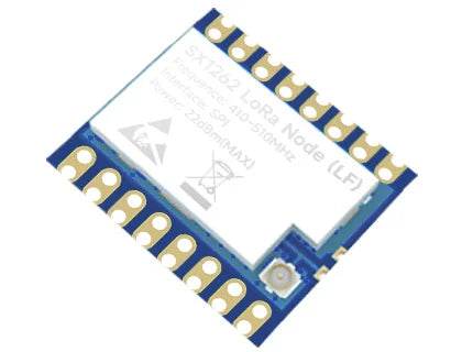 Waveshare Core1262 LF/HF LoRa Module, SX1262 chip, Long-Range, Anti-Interference,for Sub-GHz band for Raspberry Pi 5/4B/3B