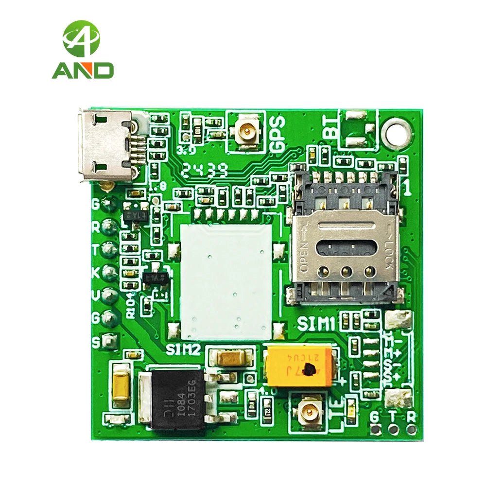 for Europe Africa Korea Southeast Asia A7670E 4G Cat 1 with GSM GPS Module Development Core Board