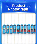 20PCS 2W 1% Metal Film Resistor 2W 1Ω - 4.7MΩ 1 4.7 10 47 100 200 220 300 330 470 680 910 1K 2.2K 4.7K 10K 15K 100K 470K 1M ohm