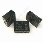 5PCS Relays 5V 12V 24VDC HF46F -5-HS1 HF46F-G-12-HS1 HF46F-G-24-HS1 4PIN HF46F-G 12 HS1 HF46F-G-12-HS1T HF46F-G-24-HS1T Original