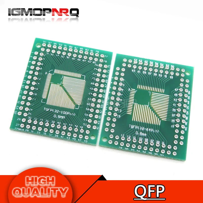 10PCS PCB Board  SMD Turn To DIP SOP MSOP SSOP TSSOP SOT23 8 10 14 16 20 24 28 SMT To DIP Adapter Converter Plate