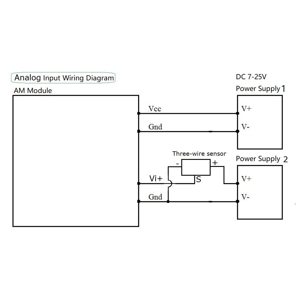 DC 12V-24V 8AI 8VI 4-20MA /0-10V to RS485 Current/Voltage ADC Collector Module for MODBUS RTU PLC Board