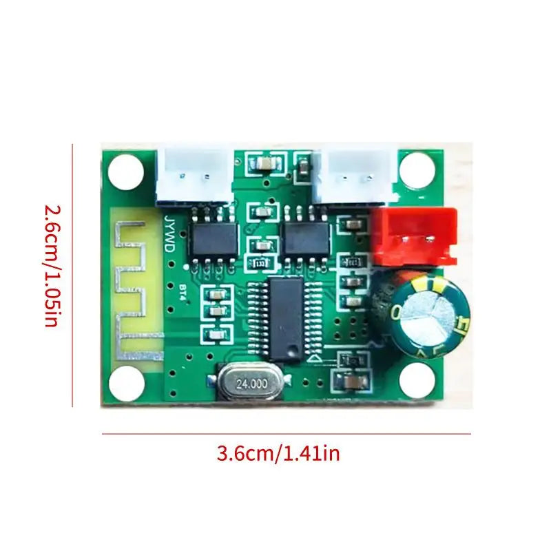 Wireless Bluetooth Audio Amplifier Board Dual Channel 4Ohm 3W Plus 3W DC 3.3V 5V Stereo Module for DIY Audio Speaker Projects