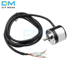 360 600 P/R Encoder DC 5V-24V Encoder 360p 600p Incremental Rotary AB 2 Phases 6mm Shaft Suit for Displacement Measurement