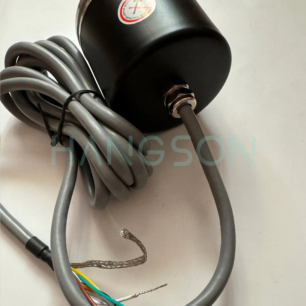 Outer Diameter 58mm Solid Shaft 10MM Encoder 5000PPR Incremental Rotary Encoder