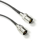 RG174 Cable IEC PAL DVB-T to SMA / F TV Male Plug & Female Jack RF Jumper Pigtail Adapter 20cm