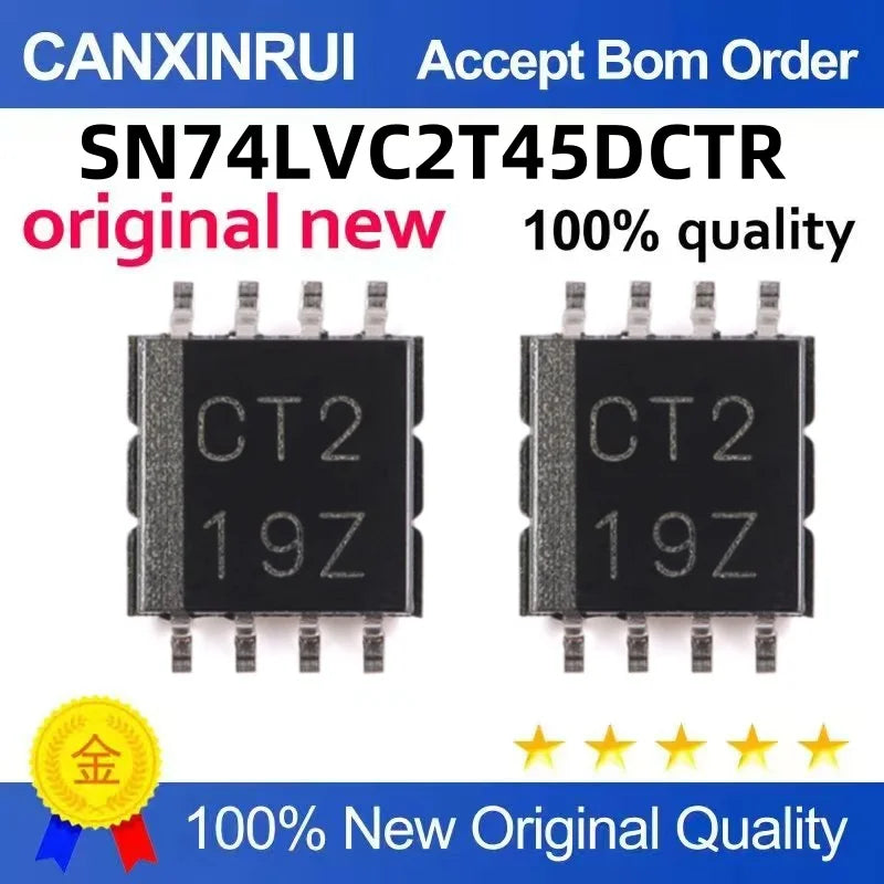 (10-300piezas)SN74LVC2T45DCTR silk screen CT2 surface mount SSOP8 logic chip SN74LVC2T45DCT