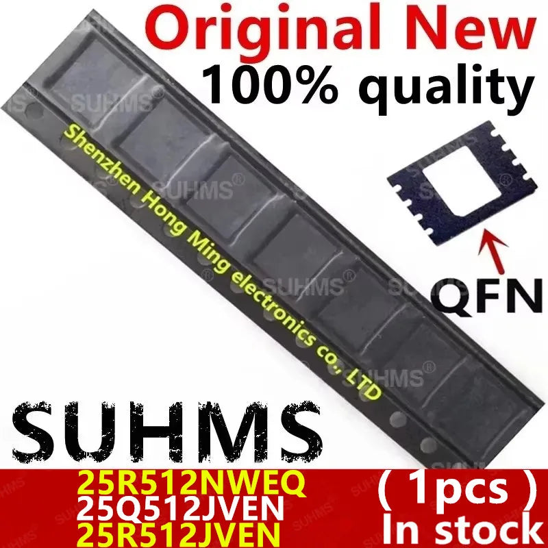 (1piece) New 25Q512JVEN 25R512JVEN 25R512NWEQ W25Q512JVEN W25R512JVEN W25R512NWEQ W25Q512JVEIN W25R512JVEIN W25R512NWEIQ QFN-8