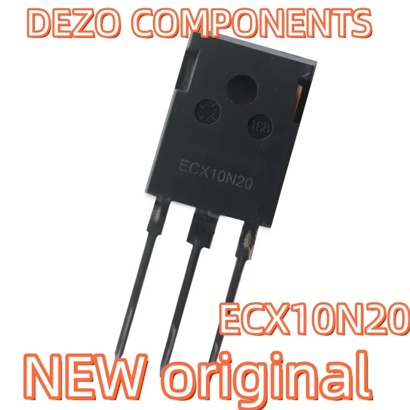 1PCS ECX10N20 ECX10P20 N + P Channel Lateral Mosfet linear audio amplifer applications High-power audio power amplifier TO247