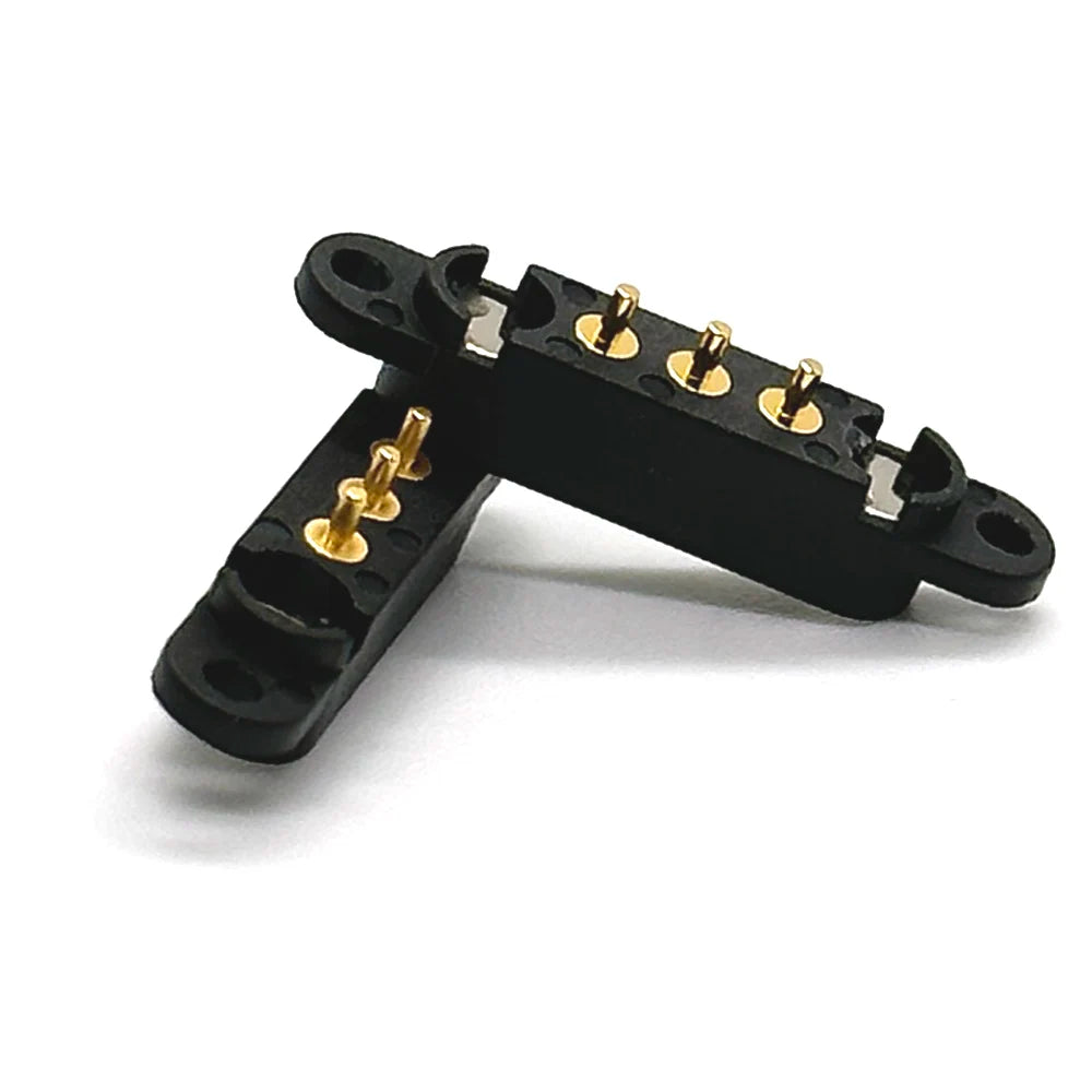 1-10sets 2A DC Magnetic Pogo Pin Connector 2Pin 3Pin 4Pin  5Pin Pogopin Male Female Spring Loaded DC Power Socket 2P 3P 4P 5P