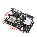 High-precision 5V2A charge-discharge integrated module Type-C input compatible with 4.2V lithium battery Boost Converter Step-Up