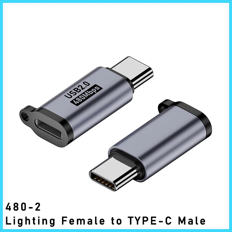 TYPE-C adapter Micro USB Mini USB Adapter lighting Female To Micro Usb Male Converter for Phone Tablet Camera Charging Adaptor