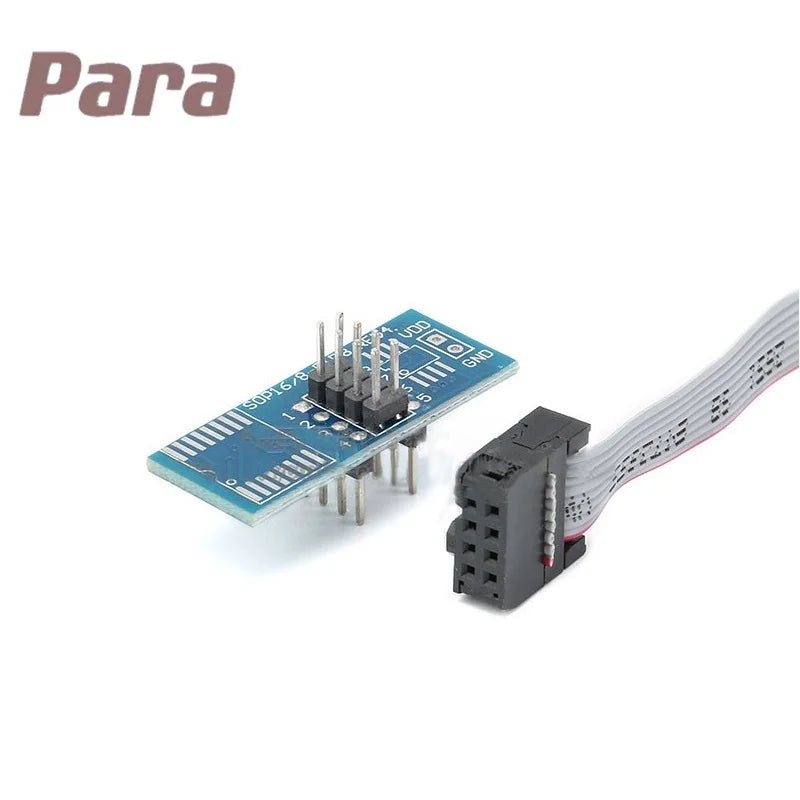 SOIC8 SOP8 Test Clip For EEPROM 93CXX/25CXX/24CXX in-circuit programming on USB Programmer TL866CS TL866A EZP2010 High quality