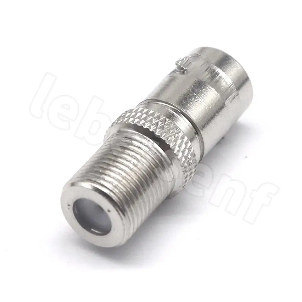 BNC to F TV female male straight connector F to BNC quick plug adapter coaxial connector