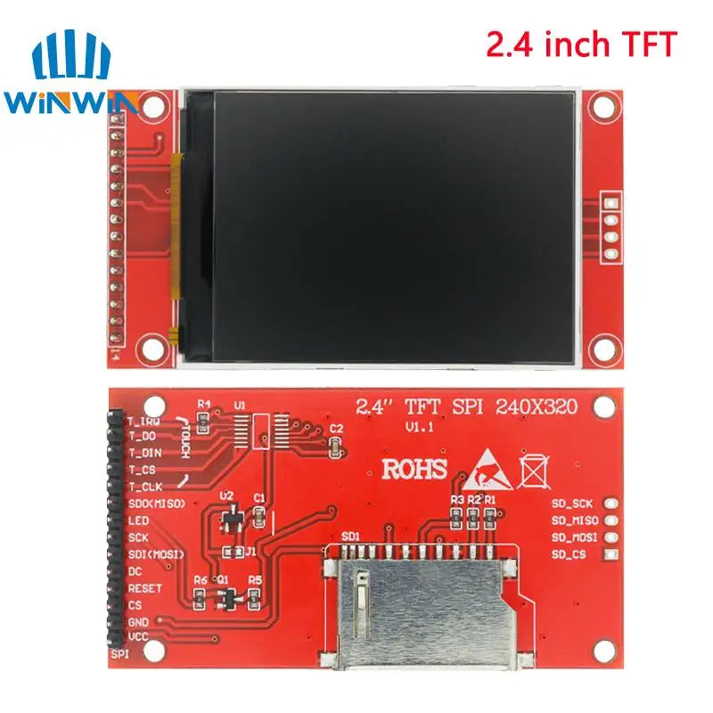 TFT Display 0.96/1.3/1.44/1.77/1.8/2.4/2.8 inch IPS 7P SPI HD 65K TFT Full Color LCD Module ST7735 Drive IC 80*160  For Arduino