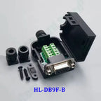 DB9/DB15/DB25 Male and Female Solderless Connector RS232/485 Transfer-Free Signals with Back Screw Terminal Adapter Board