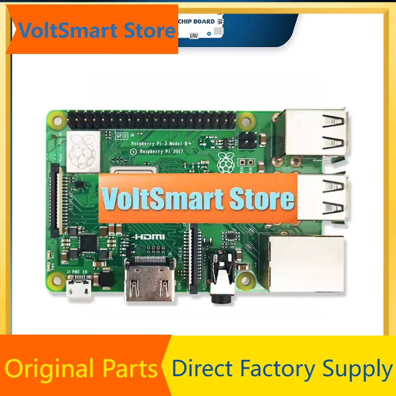 VoltS Raspberry Pi 3 Model B /3B+ Plus BCM2837 1.2G ,Raspberry Pi 3 B+ With 2.4G & 5G WIFI 4.2 Bluetooth And PoE