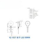 10PCS DC3-5V Micro DC Vibration Motor 0820/0827/0830/0834/1027/1030/1034 for Phone Coin Flat Motor