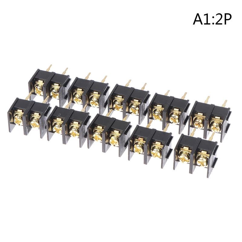 10pcs KF1000 2P 3P 4P PCB Screw Terminal Block Connector Pitch 10MM Pitch KF/MF/DG1000 2/3/4Pin an Be Spliced
