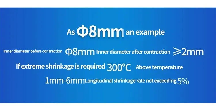 1M/5M 4:1 Black Heat Shrink Tube With Glue Thermoretractile Heat Shrinkable Tubing Dual Wall 4 6 8 12 16 18 20 24 32 36 40 52 72