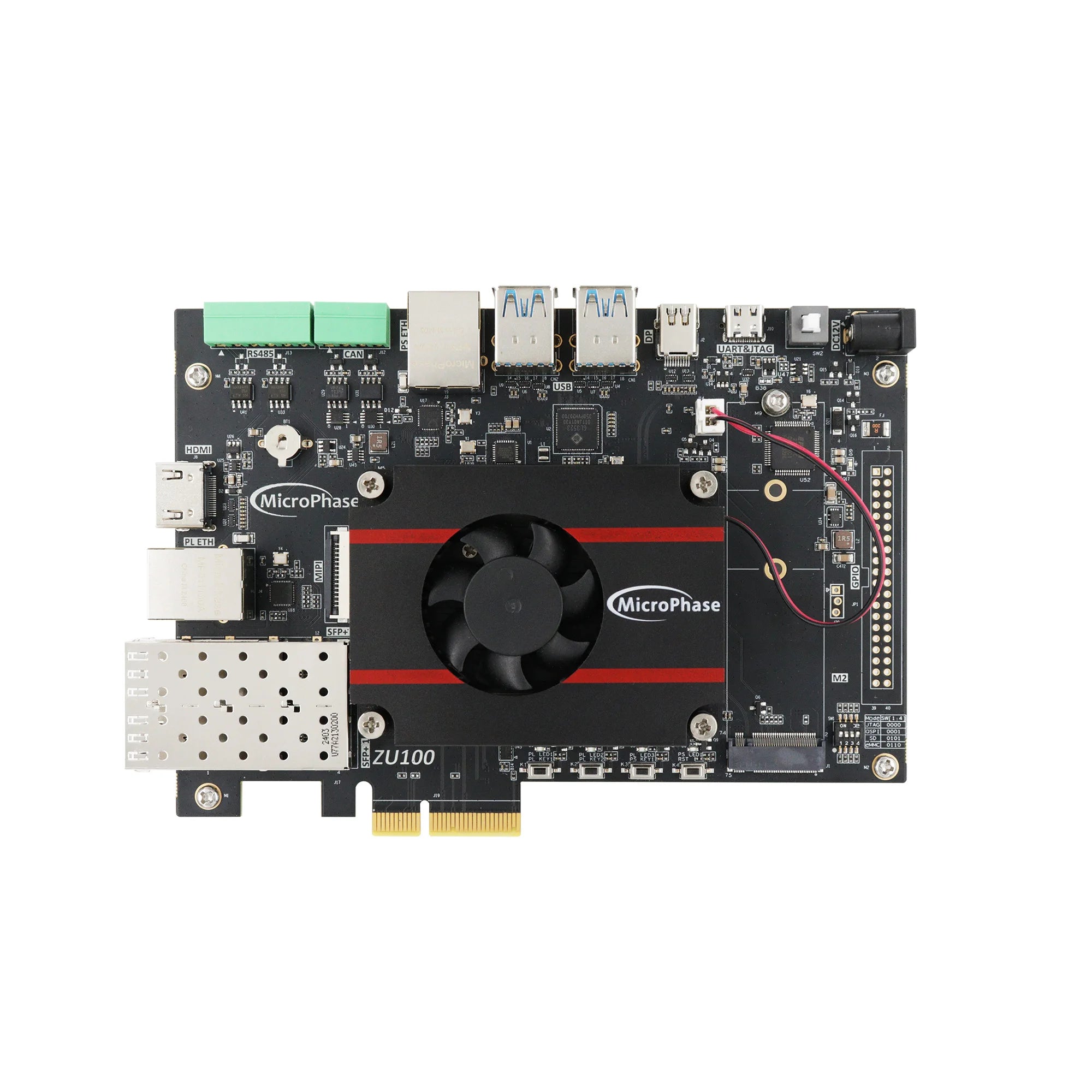 MicroPhase Xilinx FPGA Development board Zynq UltraScale+ XME0803-3EG 4EV PCIE 3.0 MPSoC High speed signal processing