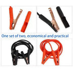 4-meter Fully Enclosed Car Battery Jumper Wire, Pure Copper Connection Wire, Thickened Jumper Wire, Jumper Wire Jumper Cable