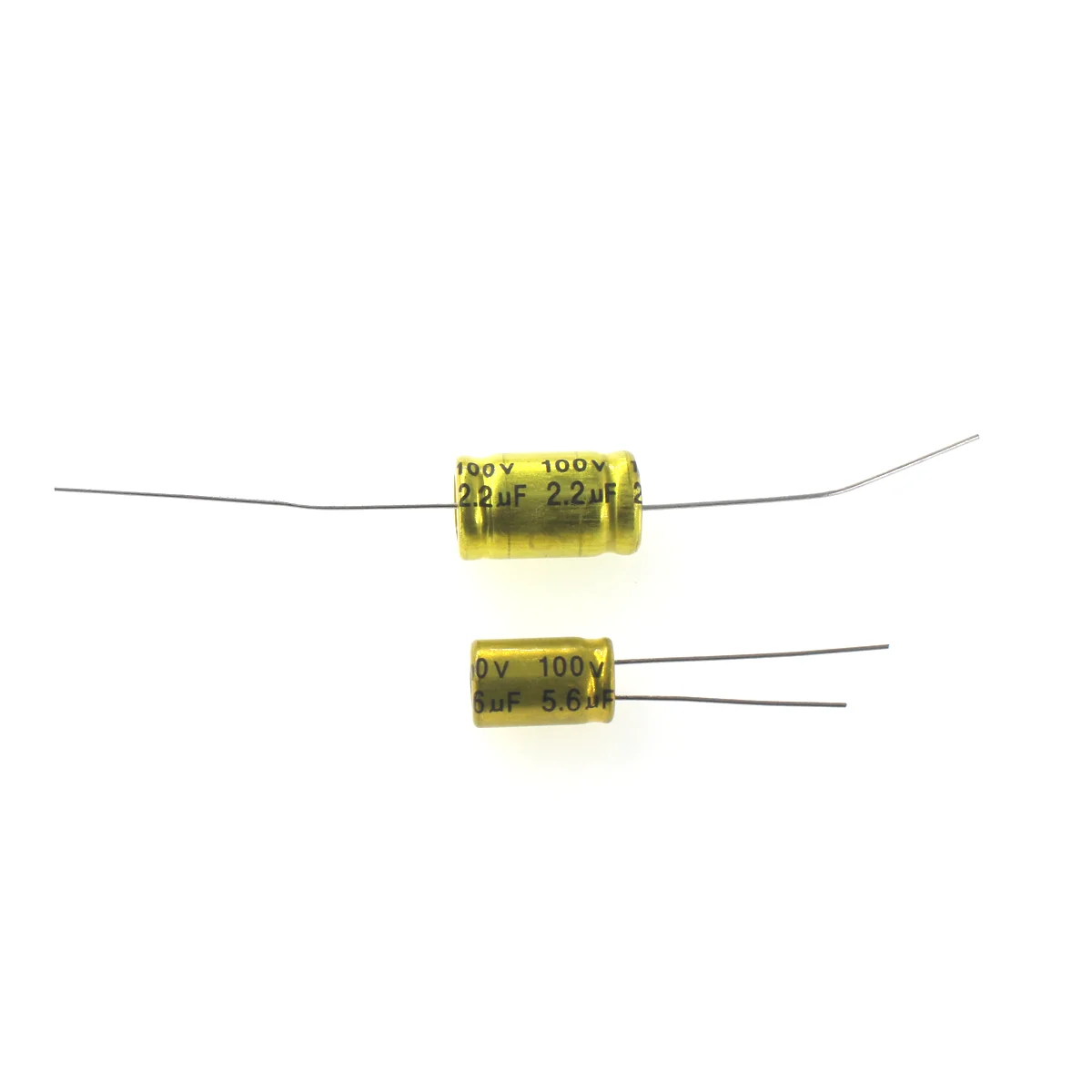 50Pcs 100V Audio Capacitor Non Polarity Frequency Divider Crossover Polypropylene 1UF 1.5UF 2.2UF 3.3UF 4.7UF 5.6UF 6.8UF